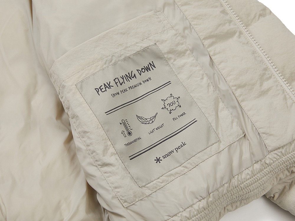 Land Women's Lightweight Down Jacket S LIGHT BEIGE