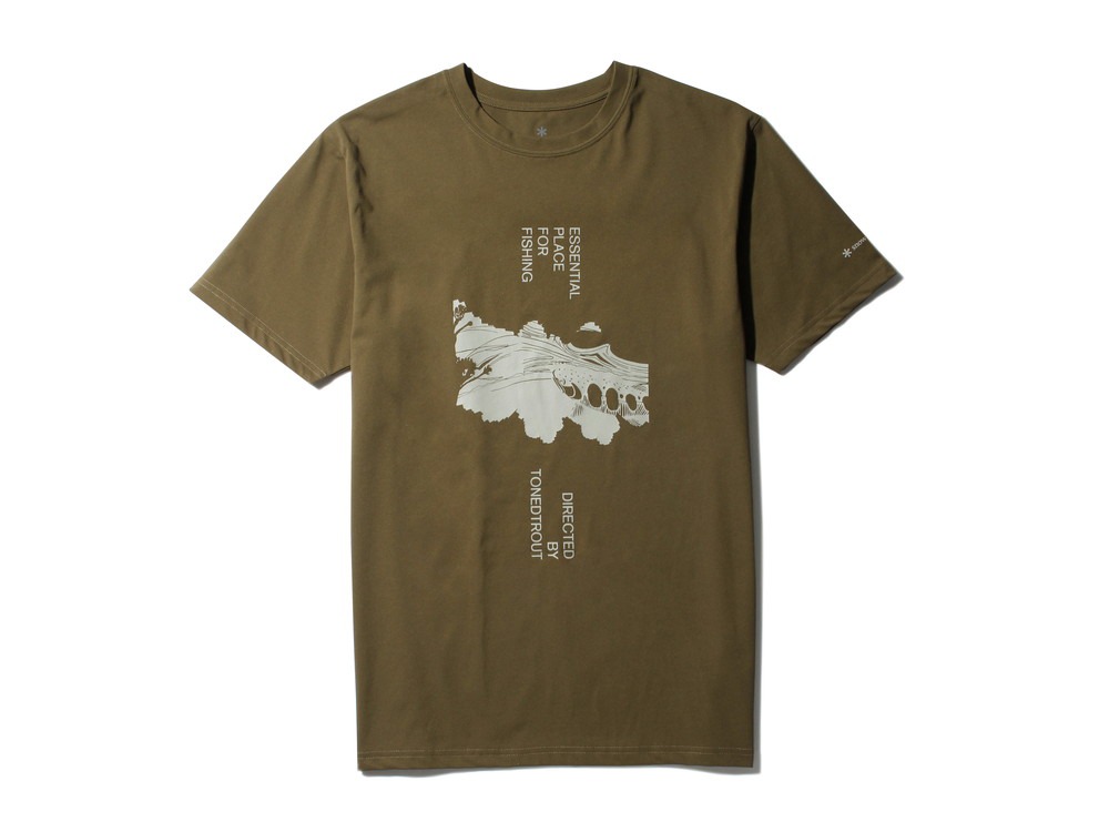 Toned Trout Sign Of Fish T S Khaki(TT2410-TS0202KH) | Tシャツ 