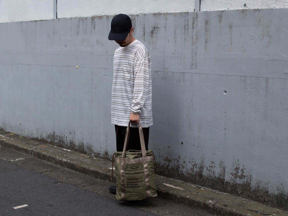 Quilted Ripstop Tote One OLIVE