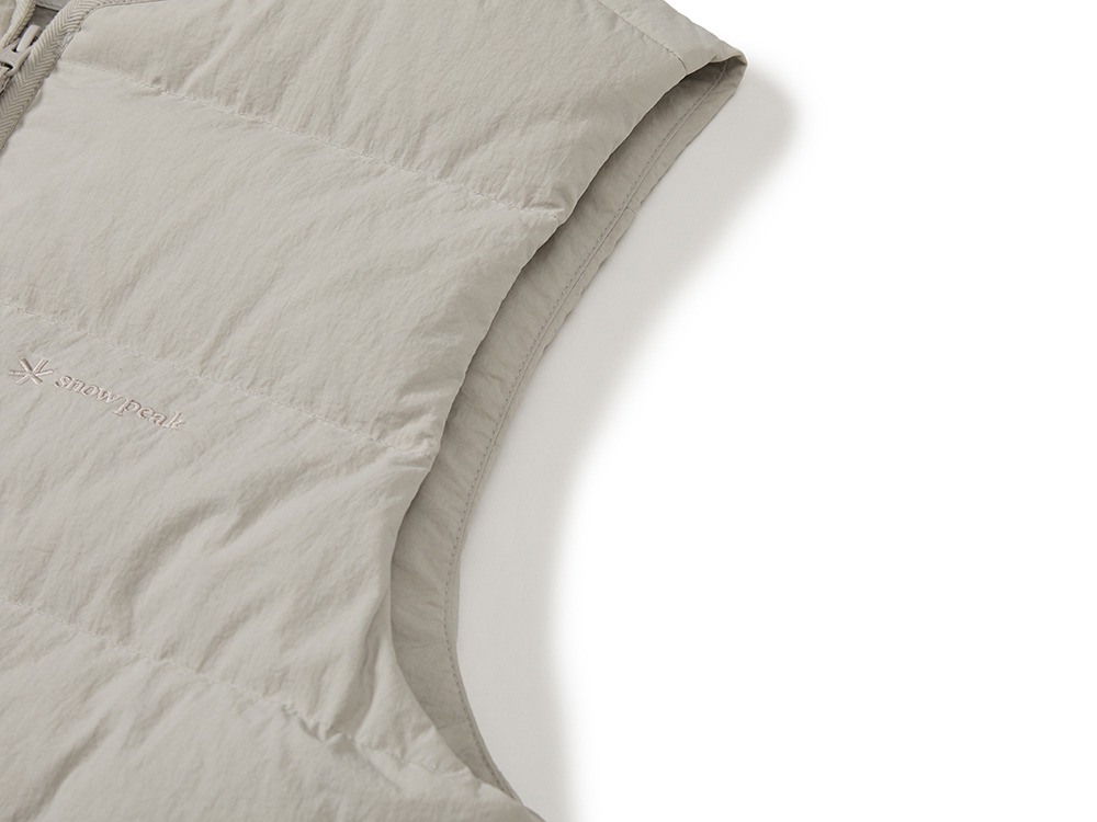 Land Lightweight Down Vest M LIGHT GREY