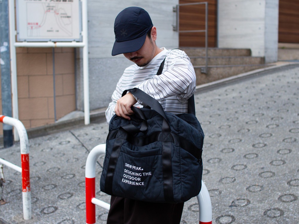 Quilted Ripstop Duffle One BLACK