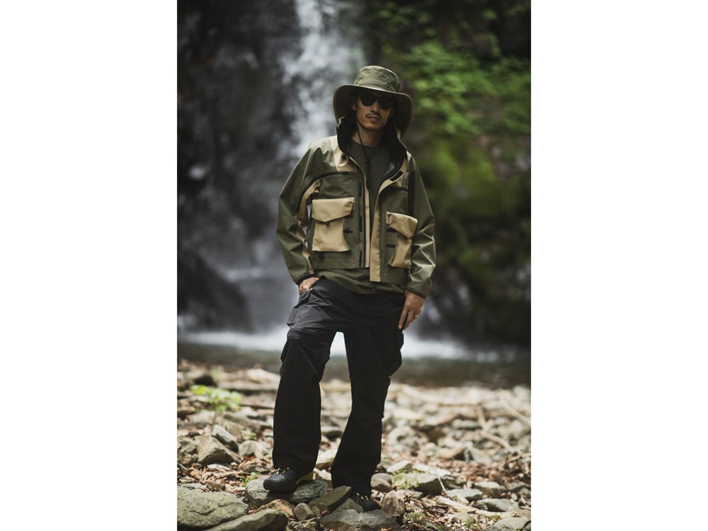 Toned Trout 3L Wading Jacket M OLIVE