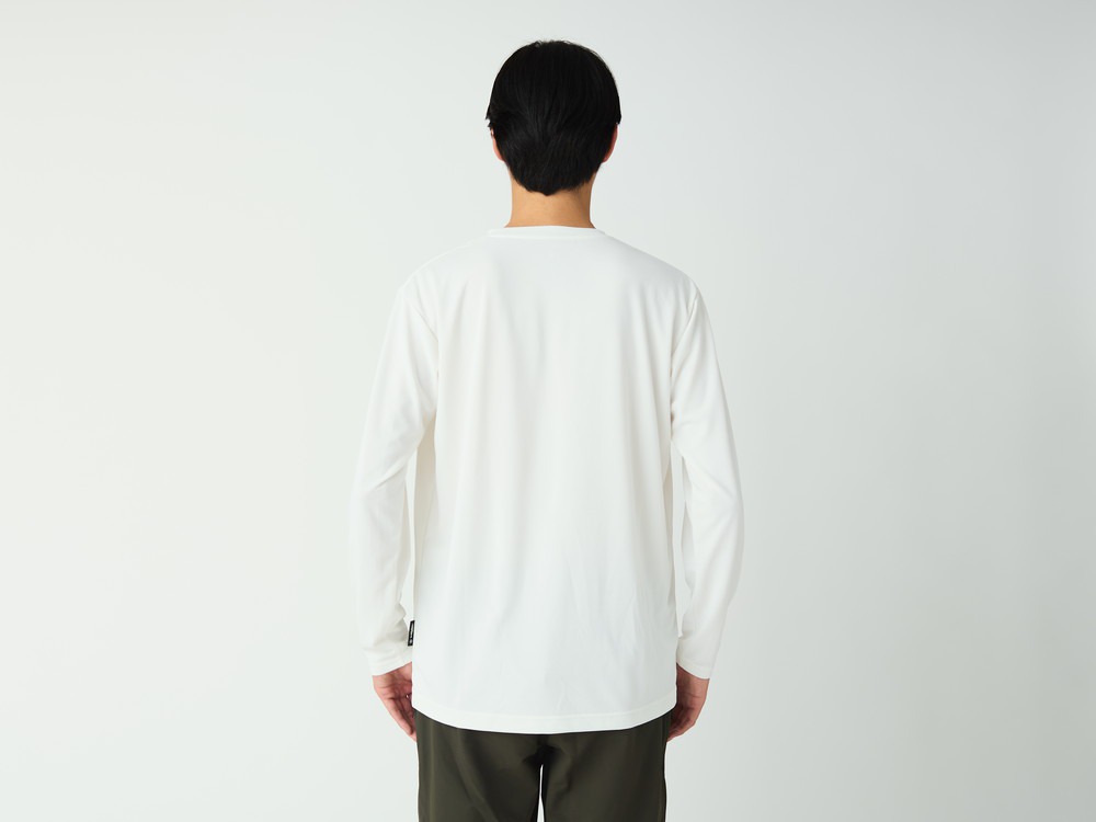 SP Logo Graphic Long Sleeve T-Shirt S GREIGE
