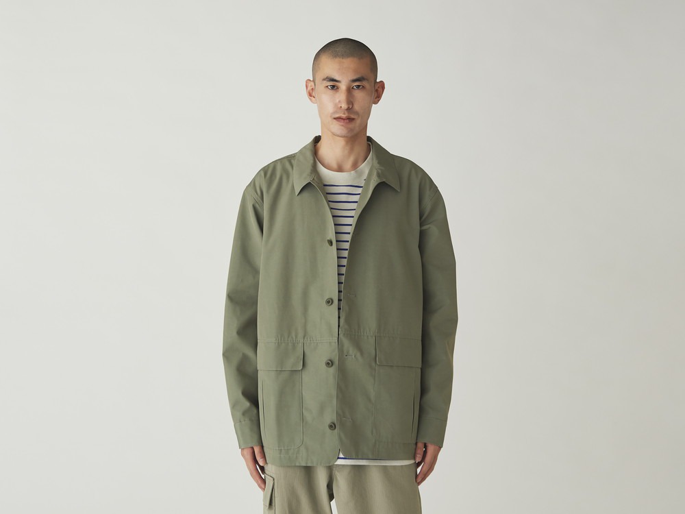 Pe/Co Weather Jacket M Greykhaki