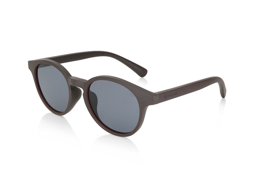 JINS × Snow Peak Rubber Sunglasses Matte Brown (Boston)