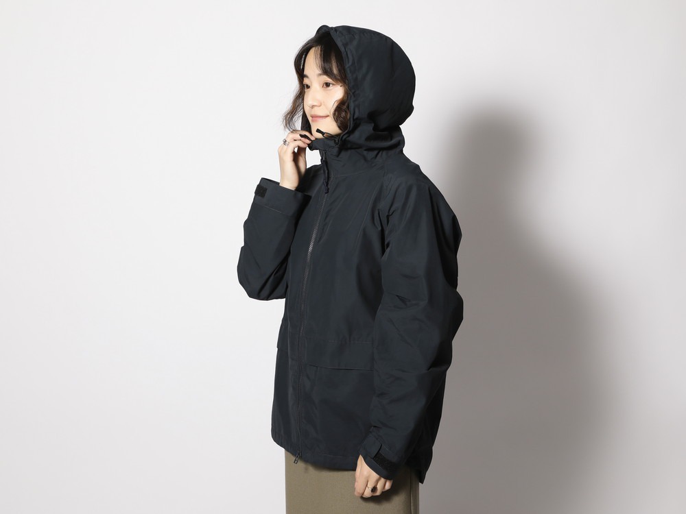 Light Mountain Cloth Zip Up Parka S Foliage