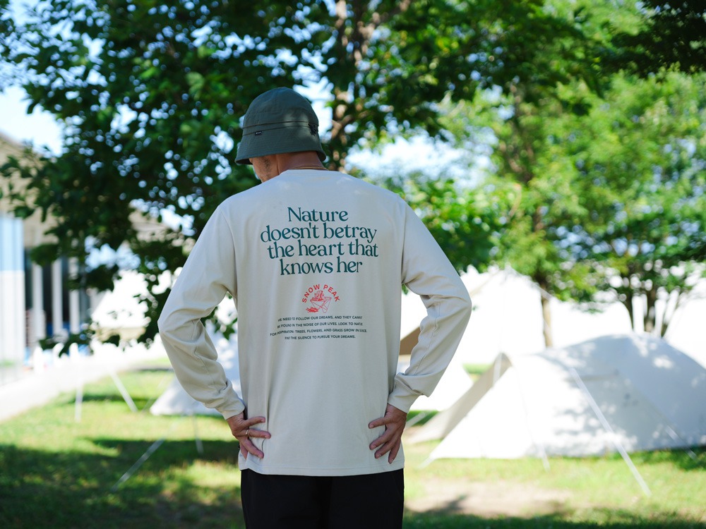 Living With Nature L/S T-Shirt XXL DBR