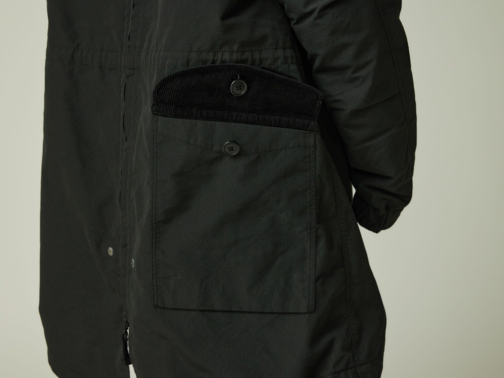 【先行予約商品】TAKIBI Ripstop Adjustable Fishtail Coat M BLACK