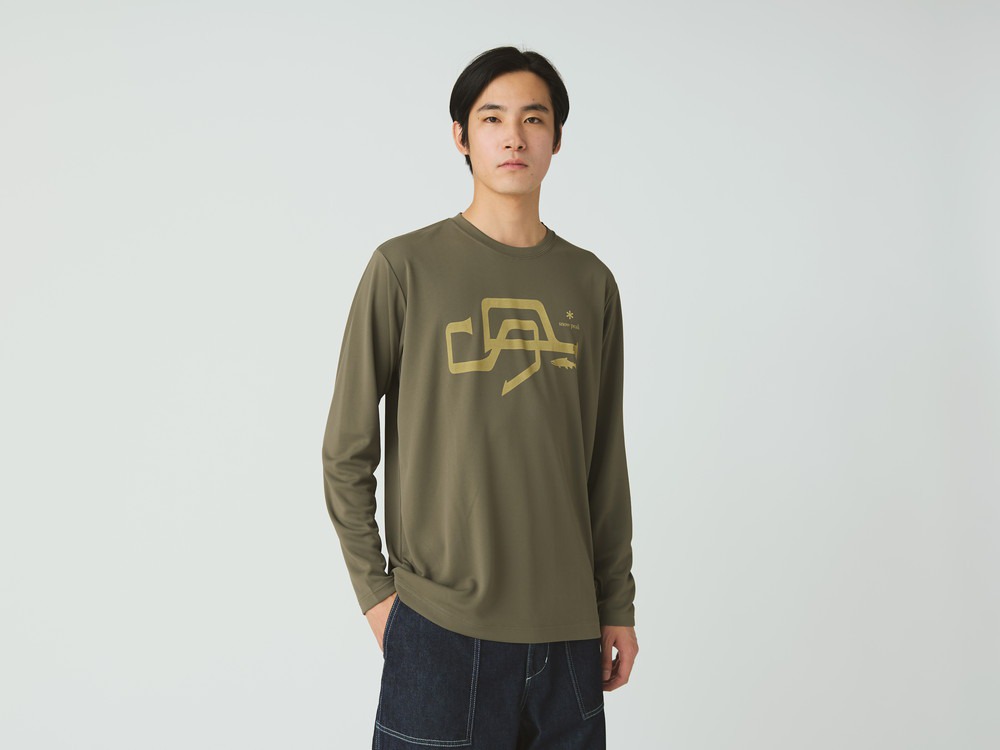 SP Logo Graphic Long Sleeve T-Shirt S WHITE