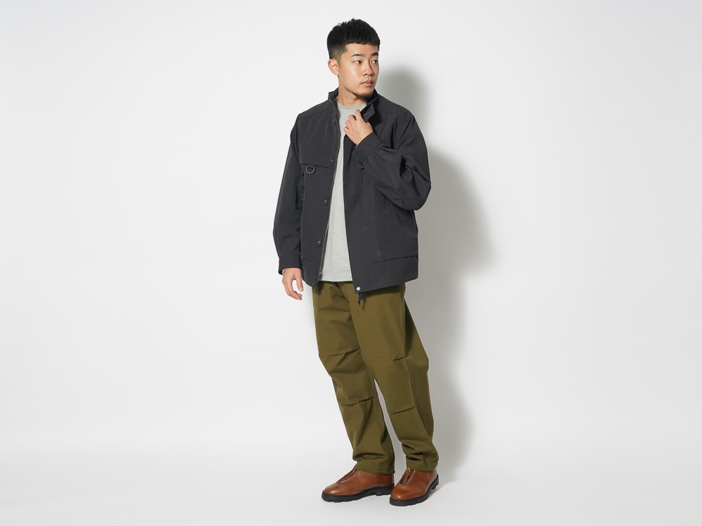 TAKIBI Canvas Pants L Black