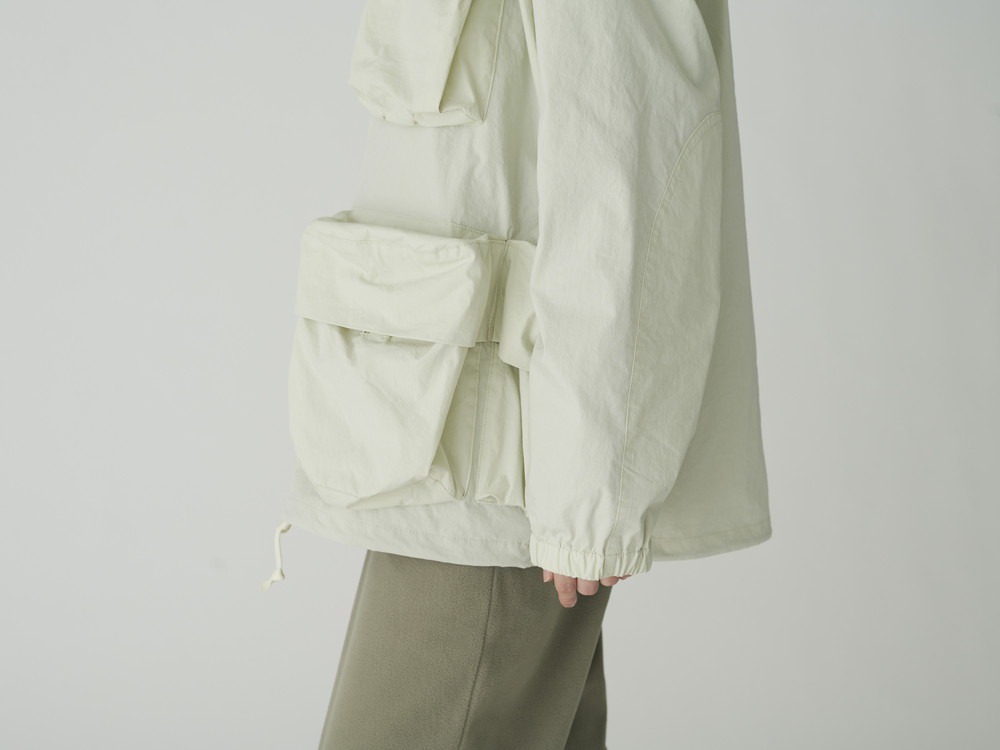 Indigo C/N Parka S Ivory(JK-24AU40202IV) | ジャケットの通販 Indigo C/N Parka S Ivory(JK-24AU40202IV) | ジャケットの通販