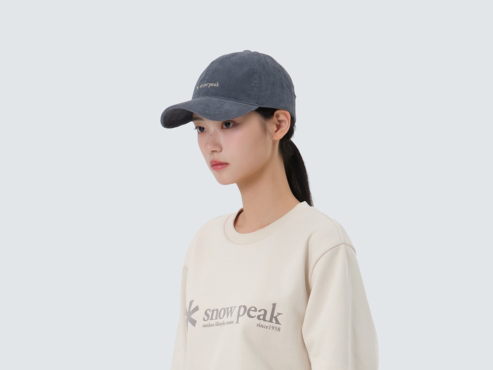 Corduroy Ball Cap M LIGHT BLUE