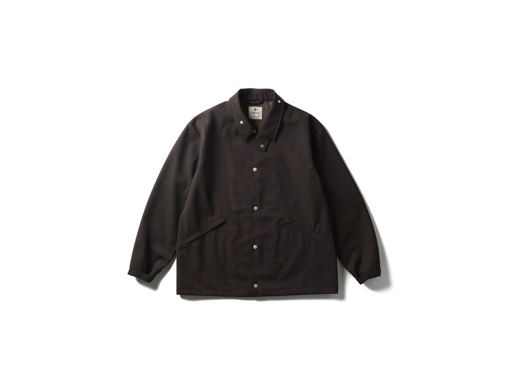 【先行予約商品】Hybrid Wool Coach Jacket M DARK BROWN