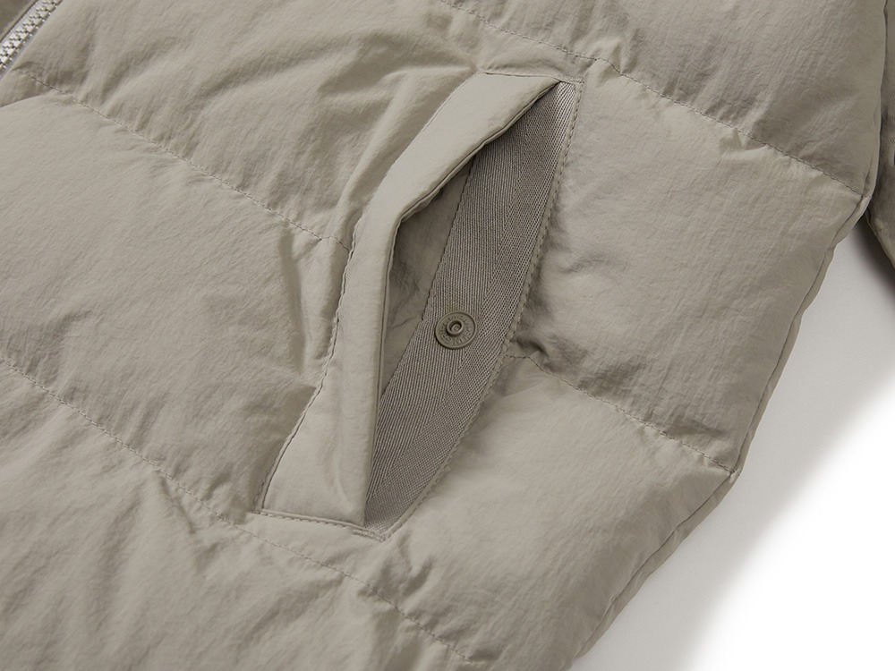 Land Lightweight Down Jacket M FOG GREY