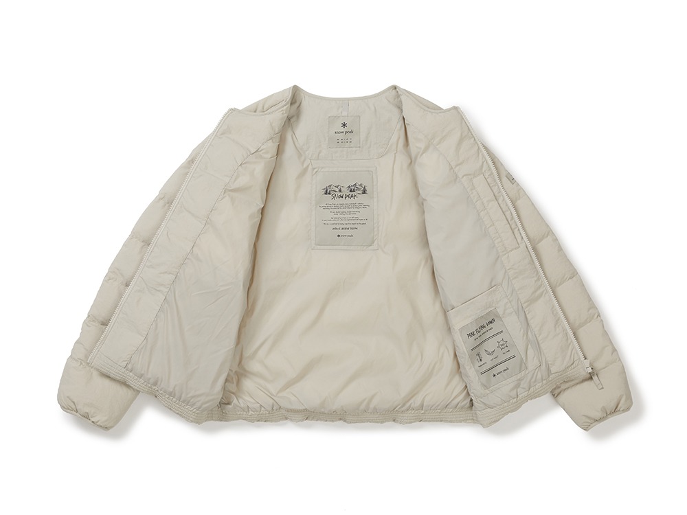 Land Women's Lightweight Down Jacket S LIGHT BEIGE