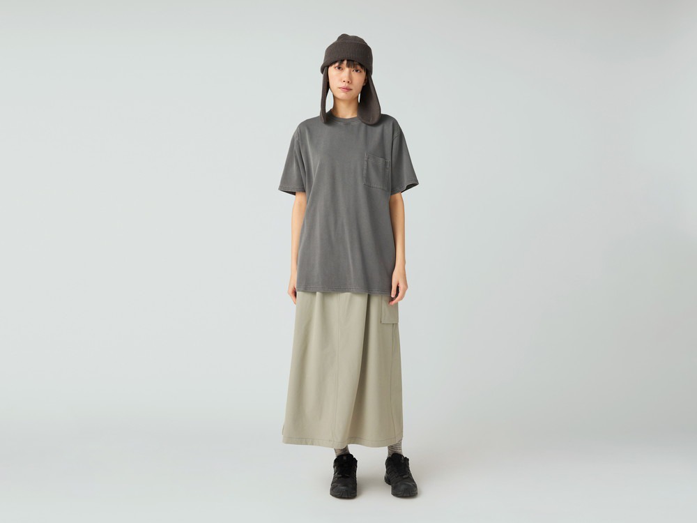 【先行予約商品】Water-Repellent Stretch Skirt 2 BLACK