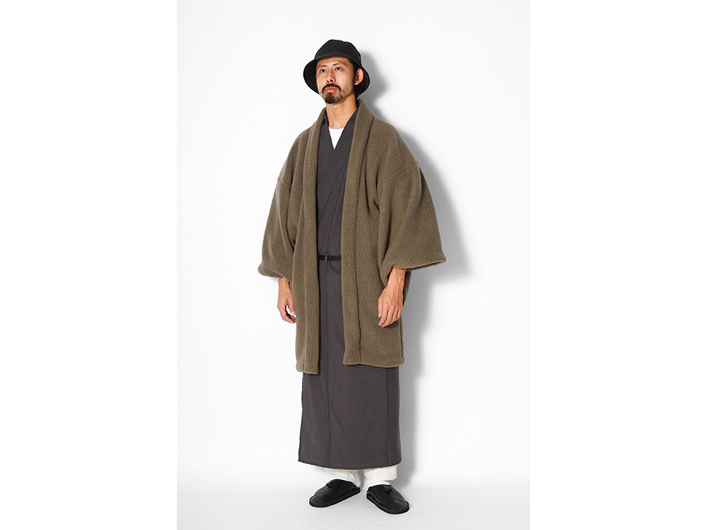 OUTDOOR KIMONO HAORI M Black