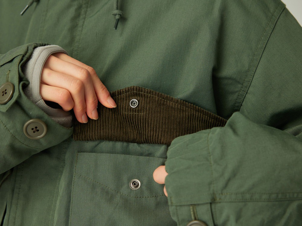 【先行予約商品】TAKIBI Ripstop Adjustable Jacket S OLIVE