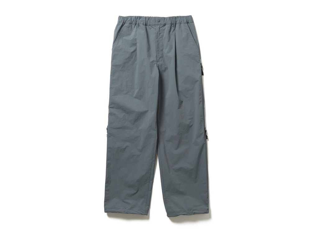 Nylon Tussah Utility Storage Pants S GREY