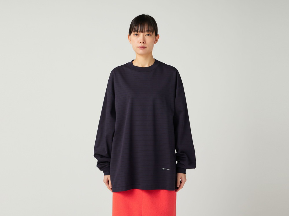 OG CottonMercerizedBD L/S T-Shirt M BLUE BD