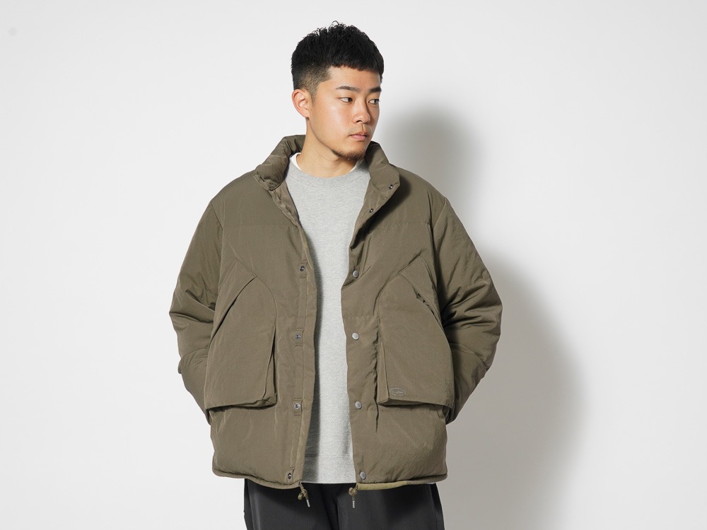 TAKIBI Down Jacket M Olive