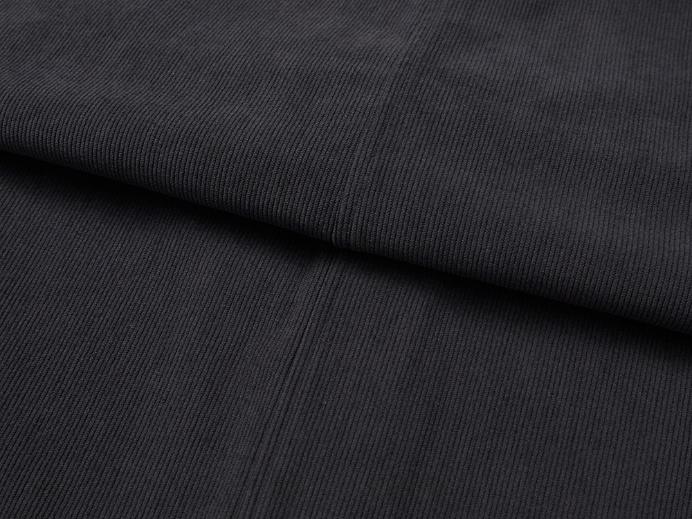Corduroy Women's Overall Dress S DARK CHARCOAL