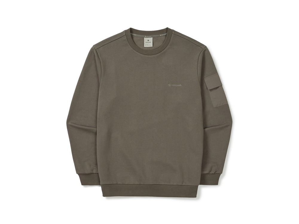 Land Pocket Sweatshirt M DARK KHAKI