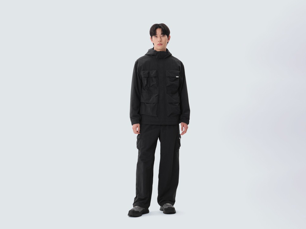 Cample Utility Windbreaker M DARK KHAKI