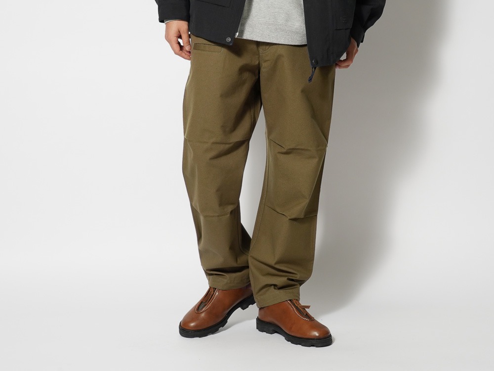 TAKIBI Canvas Pants 1 Olive