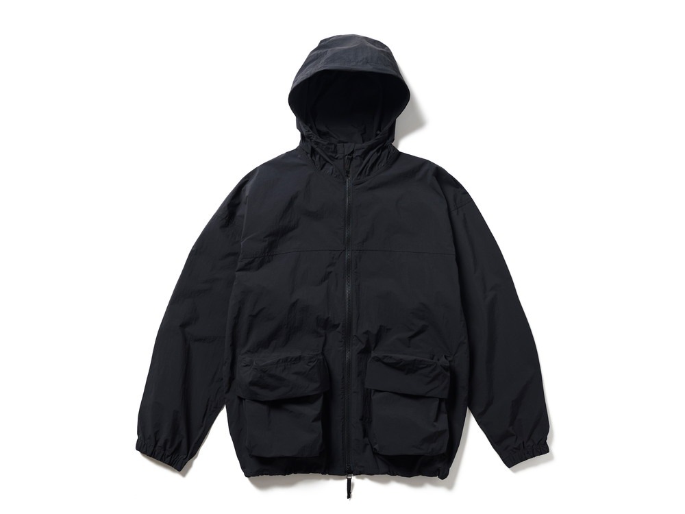 Nylon Tussah Jacket M BLACK