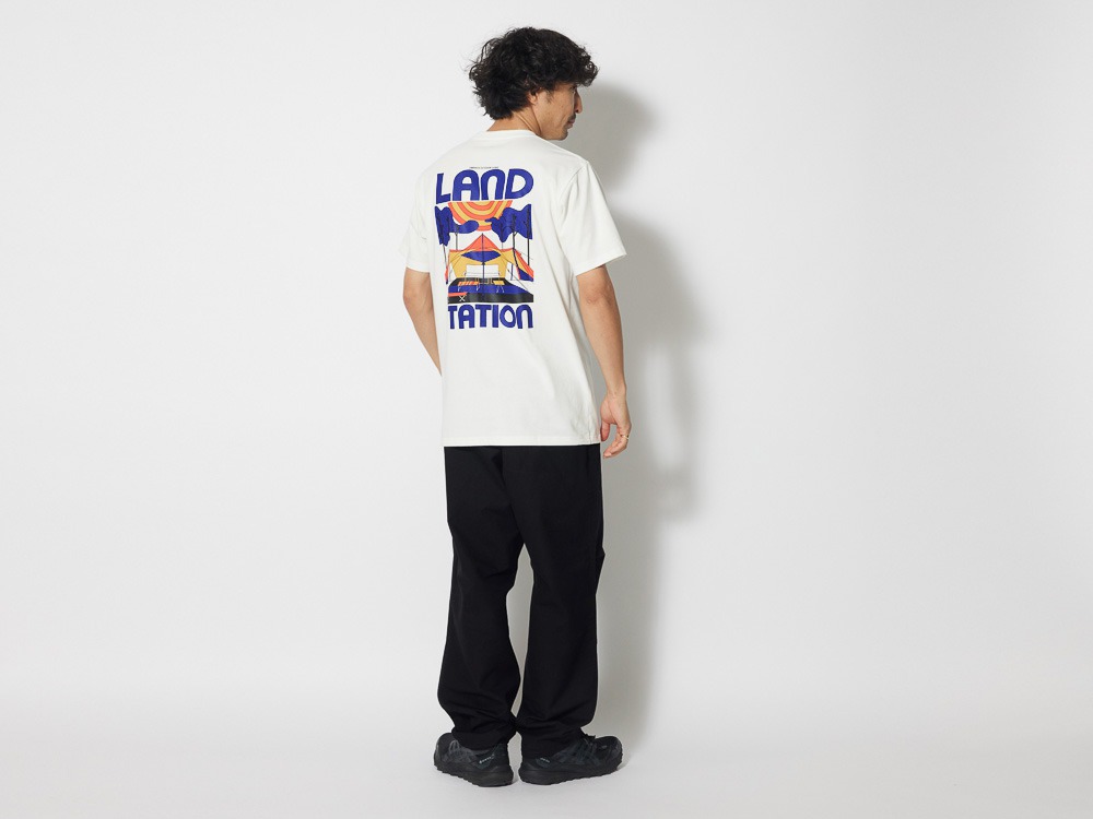 LAND Station T shirt 1 Charcoal