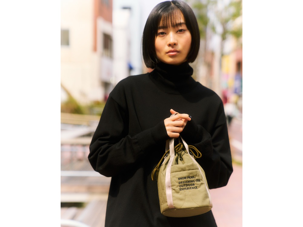 Quilted Ripstop Pouch One OLIVE