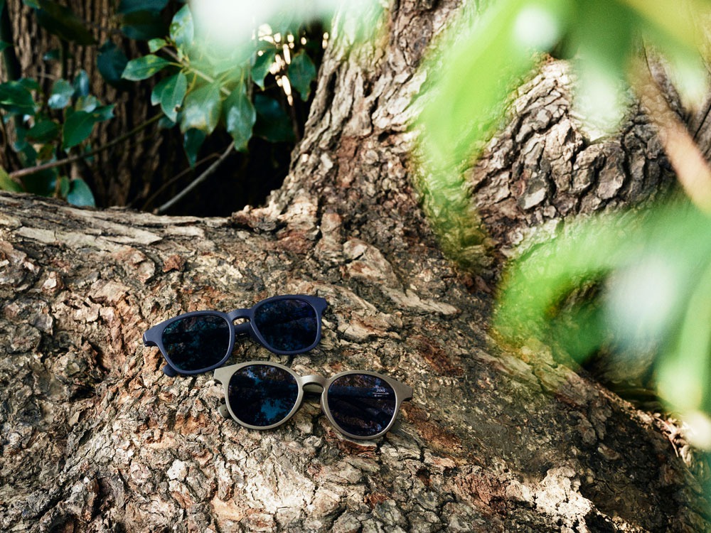 JINS × Snow Peak Rubber Sunglasses Multi Occasion 藍(Boston)