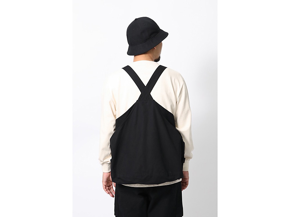 TAKIBI Canvas Vest M Olive