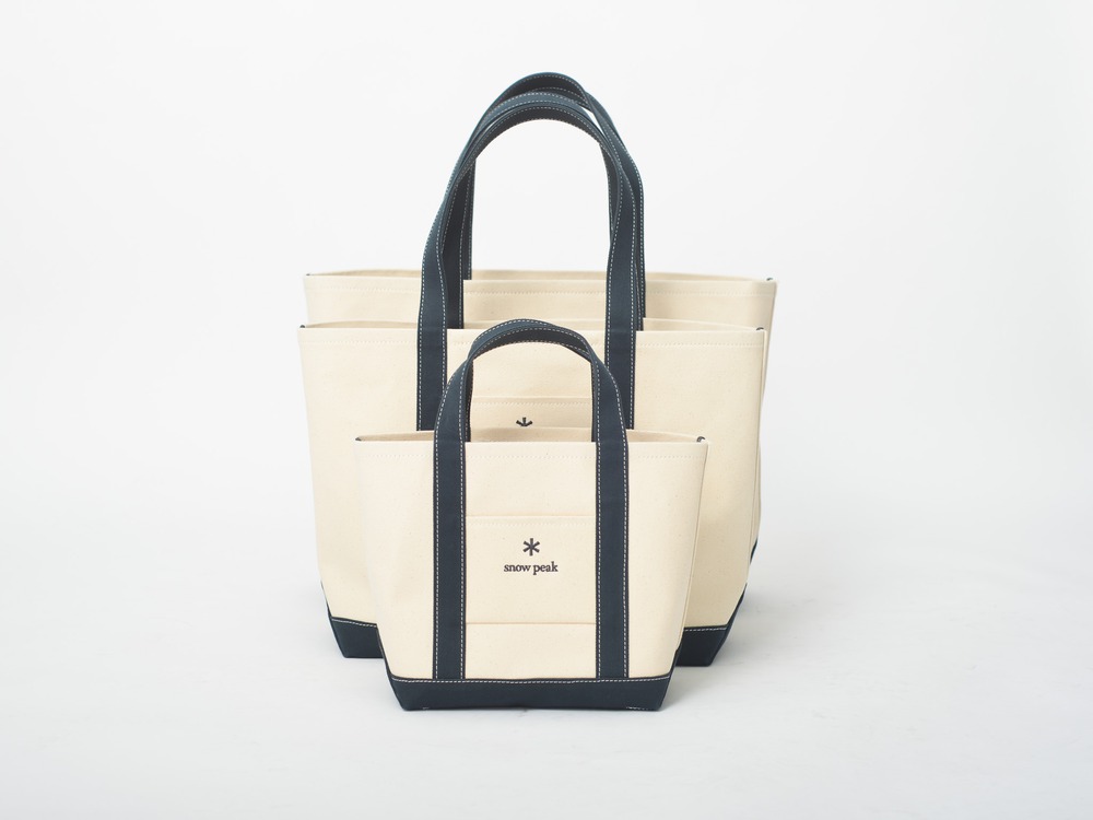 NOASOBI Canvas Tote Bag M One Navy