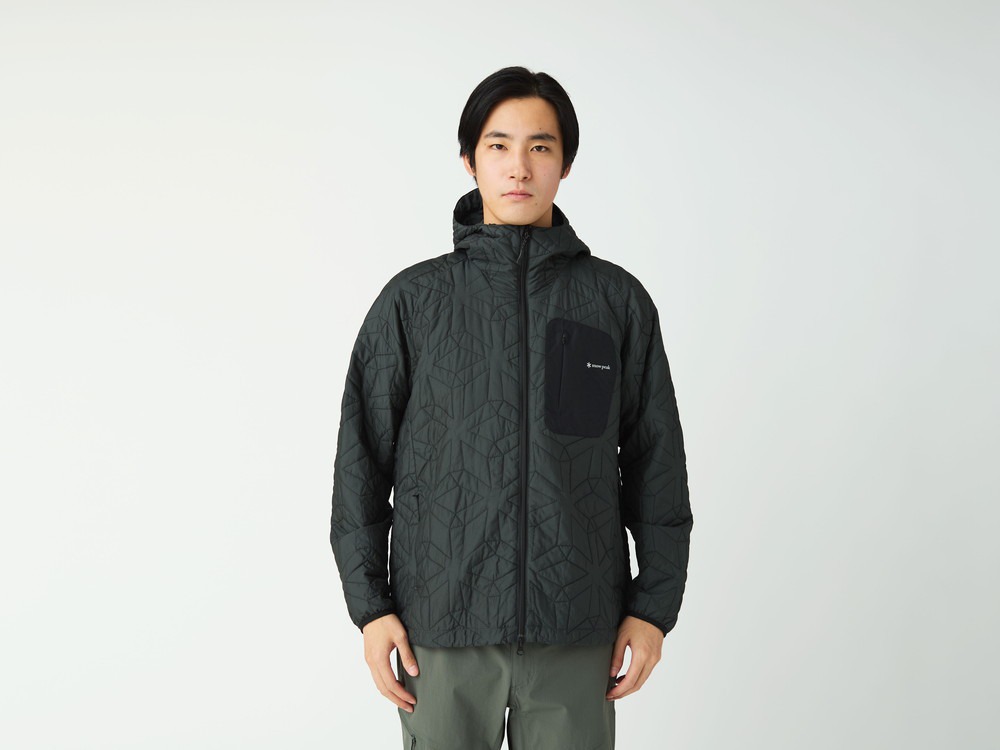 Quilted Insulation Jacket S BLACK