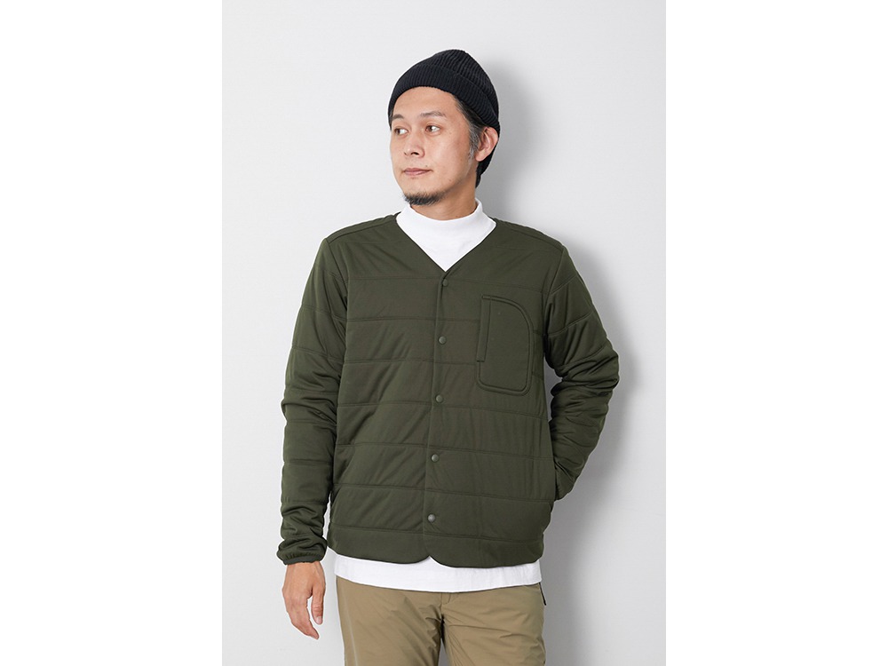 Flexible Insulated Cardigan M Beige(SW-20AU00103BG) | ジャケットの Flexible Insulated Cardigan M Beige(SW-20AU00103BG) | ジャケットの