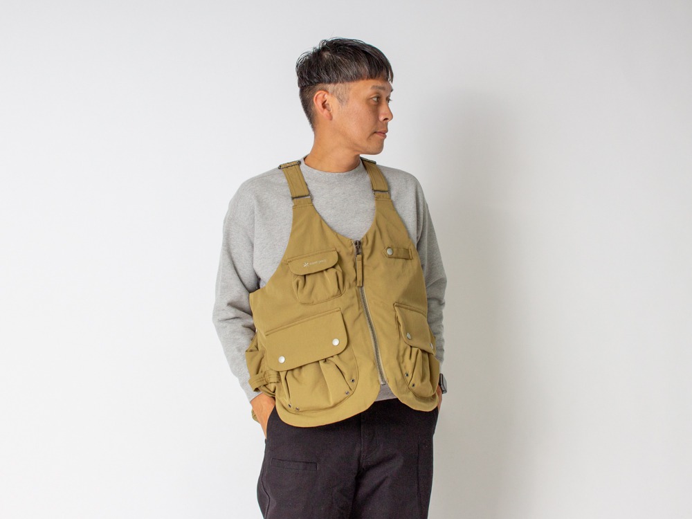 65th Anniv.Limited TAKIBI Down Vest S Olive