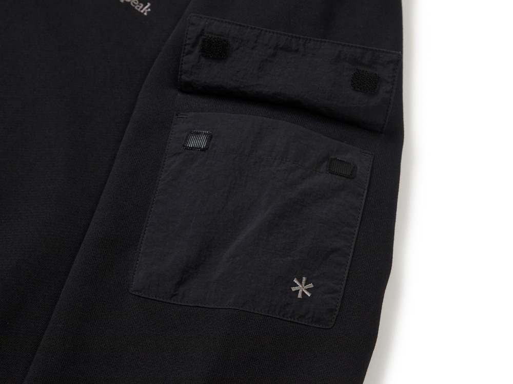 Land Pocket Sweatshirt M BLACK