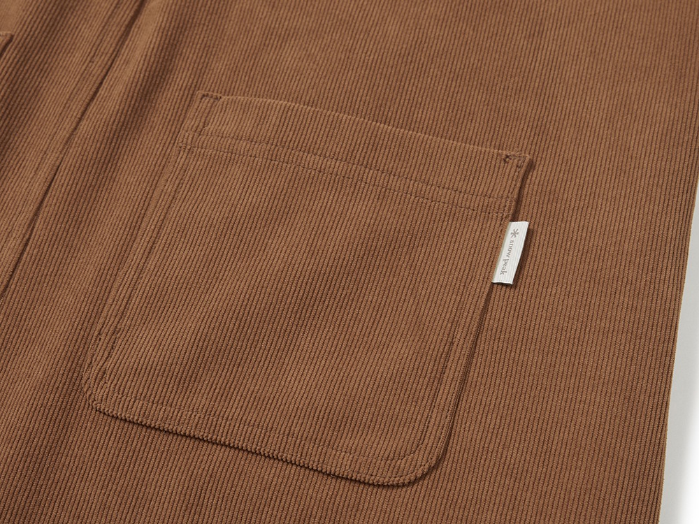 Corduroy Women's Overall Dress S BRICK