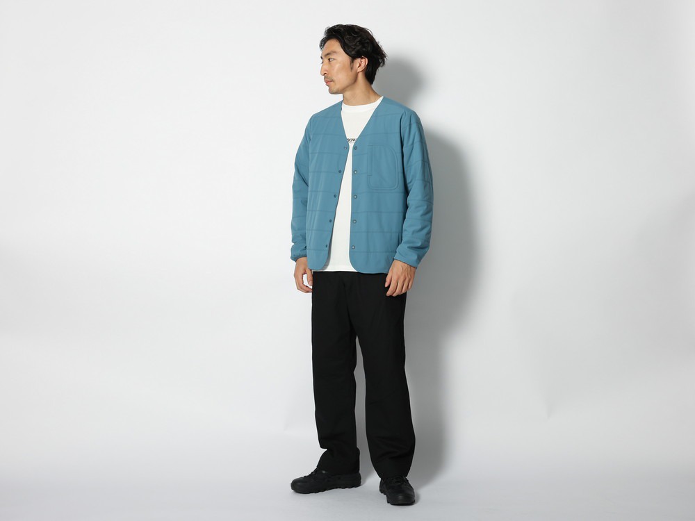 Flexible Insulated Cardigan S Black(SW-24SU00102BK) | フレキシブル