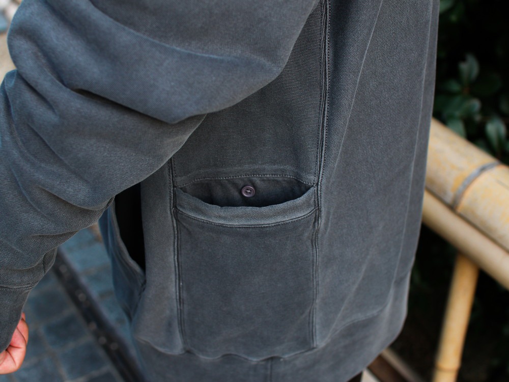 Garment Dyed Hoodie XL CHARCOAL