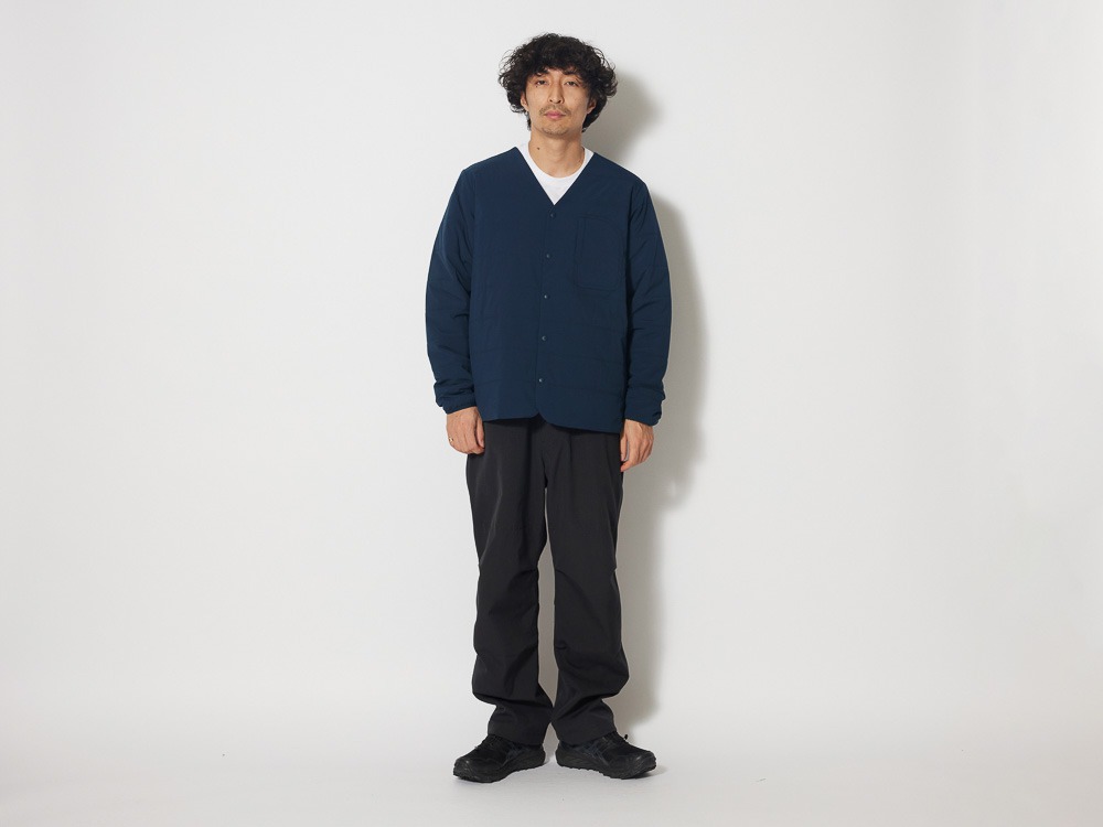 Flexible Insulated Cardigan 2 Navy(SW-23AU00101NV) | フレキシブル 