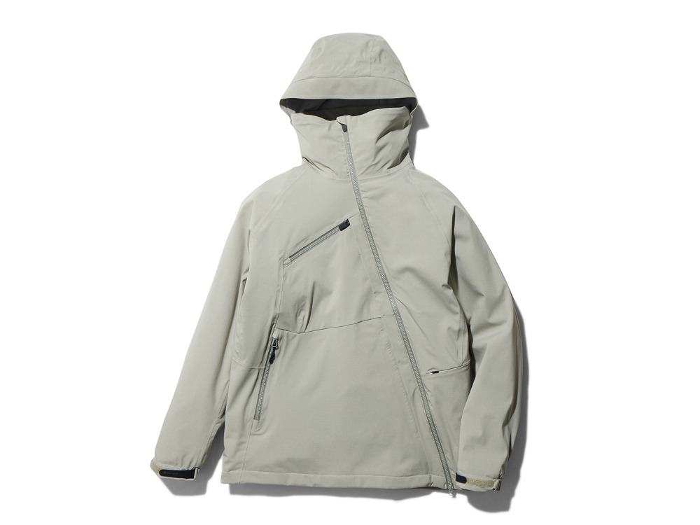 Thermal Insulation Effected Rain Jacket S Grey