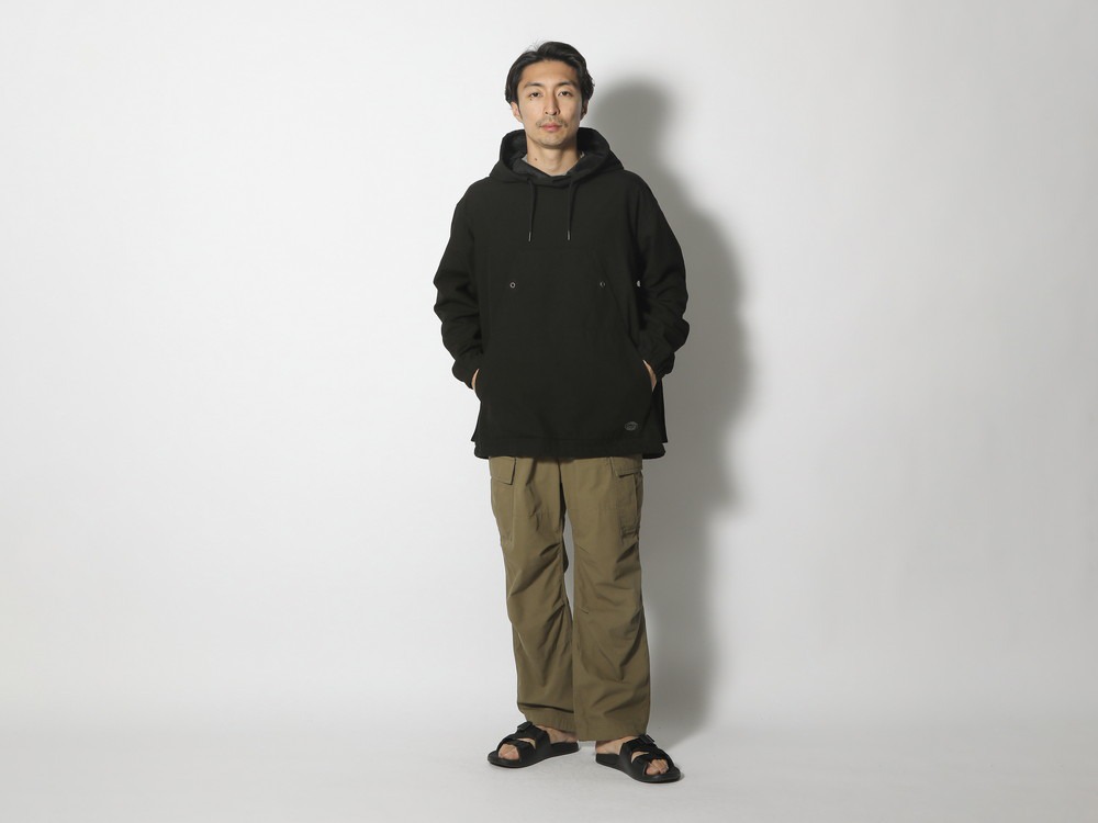 TAKIBI Light Ripstop Pants S Black