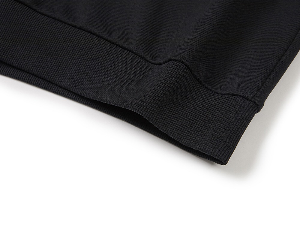 Land Pocket Hood T-Shirt M BLACK