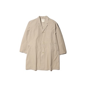 Natural-Dyed Recycled Cotton Coat