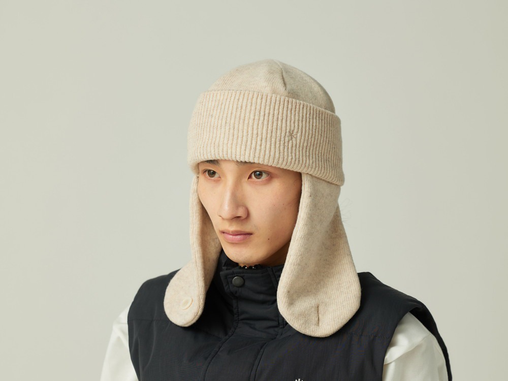 【先行予約商品】Knit Flight Cap One GREY