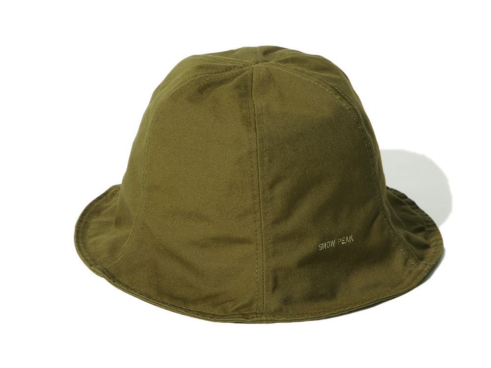 TAKIBI Canvas Bell Hat 1 Olive