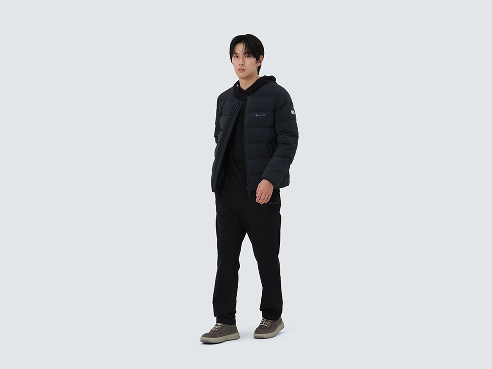 Land Lightweight Down Jacket M DARK NAVY